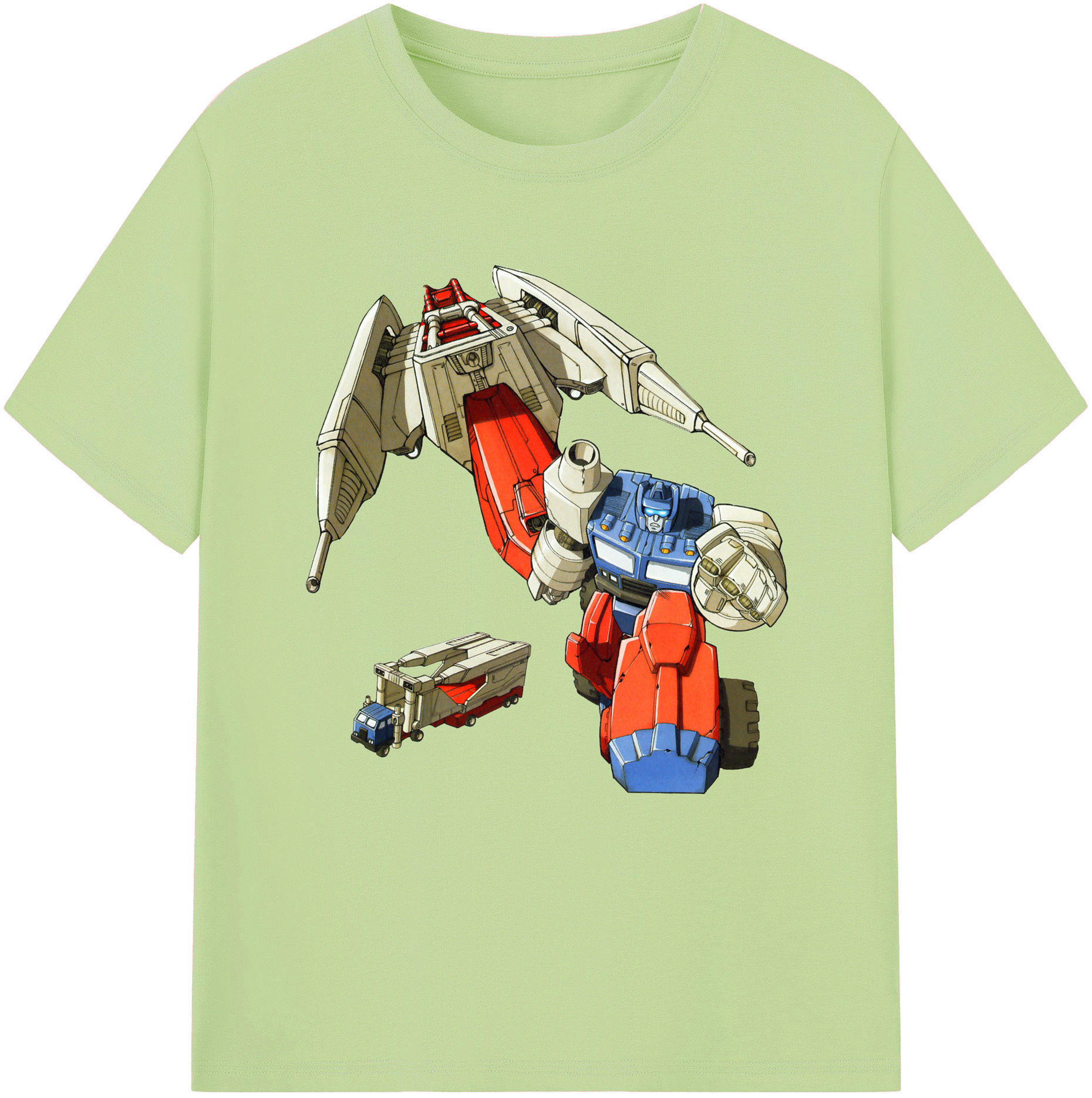 （画像用）  綿100％半袖Tシャツ（フロントプリント）